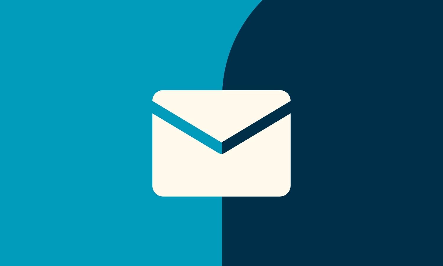 Email Marketing Icon and Background