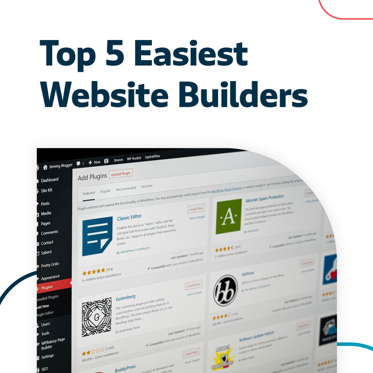 Easiest Website Builders