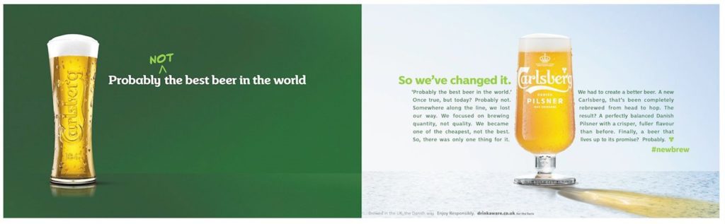 Carlsberg beer