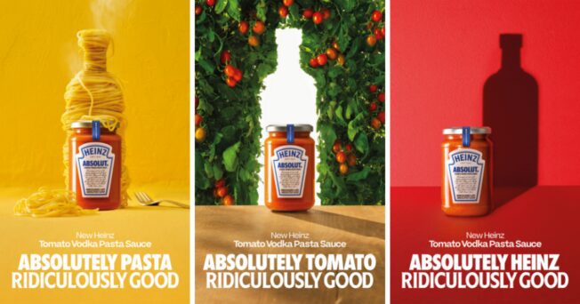 Heinz Absolut Vodka pasta sauce