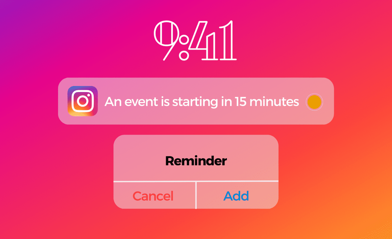 Instagram Ads Reminder