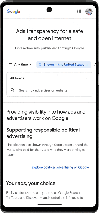 Google Ads Library