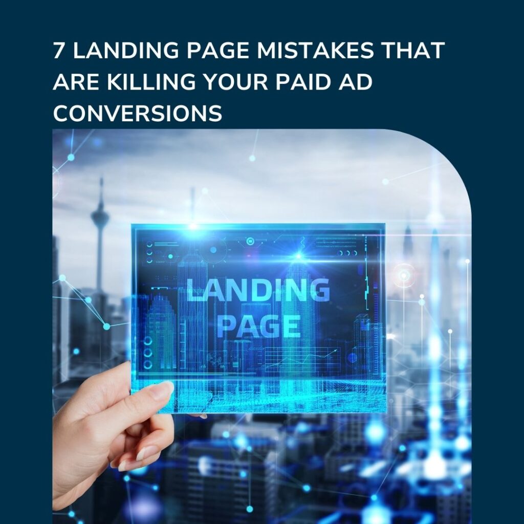 7 Landing Page Mistakes
